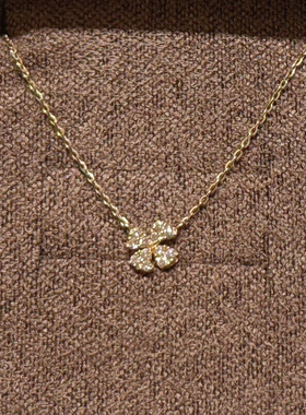 四叶草吊坠项链女2026新款高级感