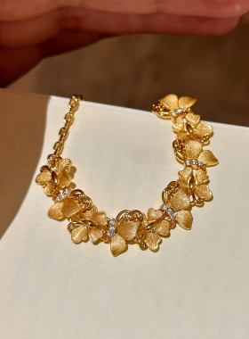 蝴蝶手链女款2025新款高颜值手饰