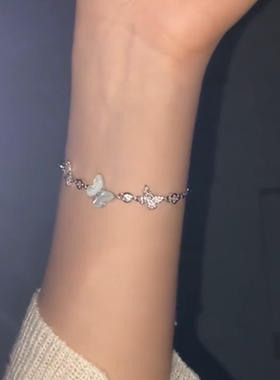 蝴蝶手链女款2025新款高颜值手饰