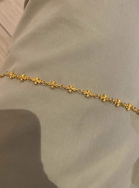 中古十字架手链女款可调节手串女