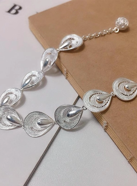 清冷感水滴手链轻奢小众精致手饰