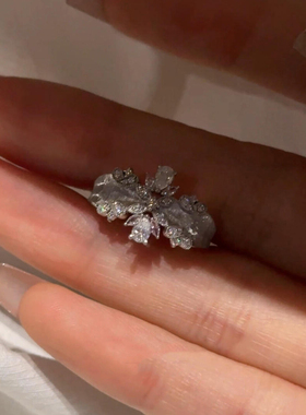 在逃公主戒指女小众设计轻奢指环