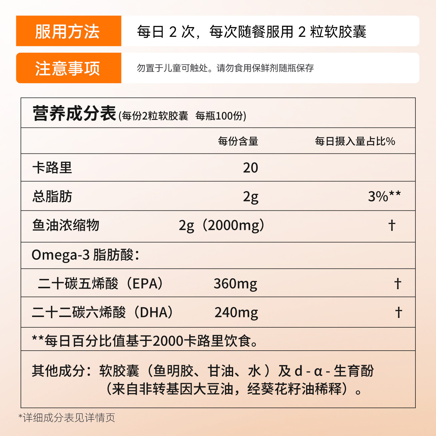 NOWfoods鱼油宠物猫咪狗狗人共用诺奥深海鱼油官方旗舰店正品进口