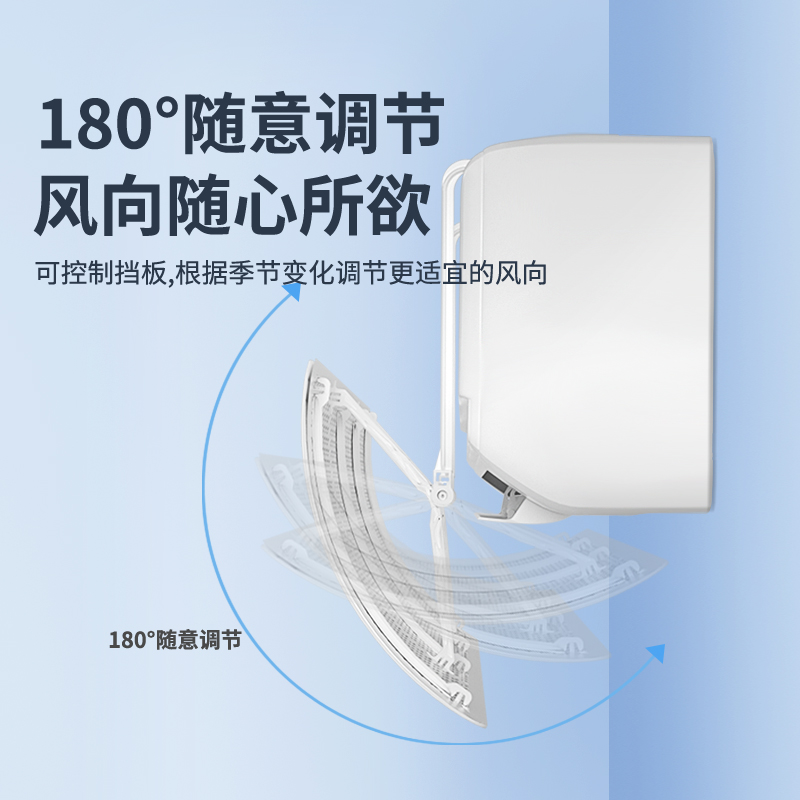 空调挡风板防直吹遮风板导风罩出风口神器壁挂通用隔挡冷气月子帘