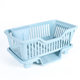 Daily household kitchen dishes and chopsticks partitioned drain rack