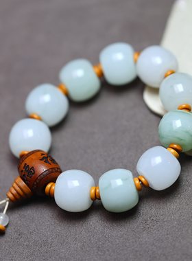 天山翠路路通手串男士吉祥礼物