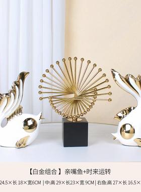 现代简约轻奢玄关装饰摆件客厅电视柜酒柜装饰品摆件乔迁新居礼品