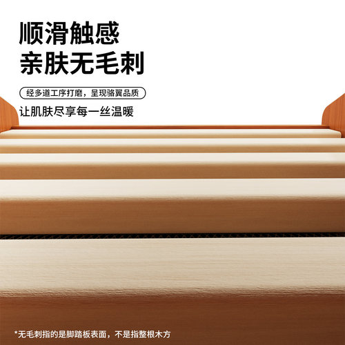 烤脚取暖器家用实木烤火箱办公室桌下烤火炉烘暖脚神器电火桶小型 - 图2