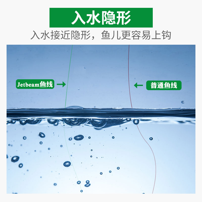 日本进口德国进口鱼线主线正品结强拉力不打卷的钓鱼线子线柔软渔 - 图2