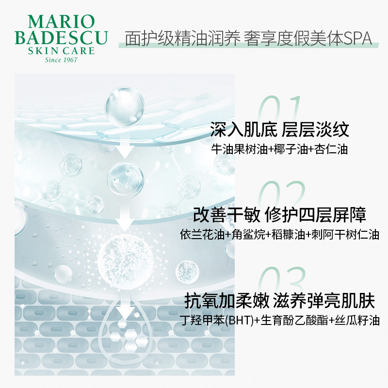  MarioBadescuSkinCare海外身体乳液