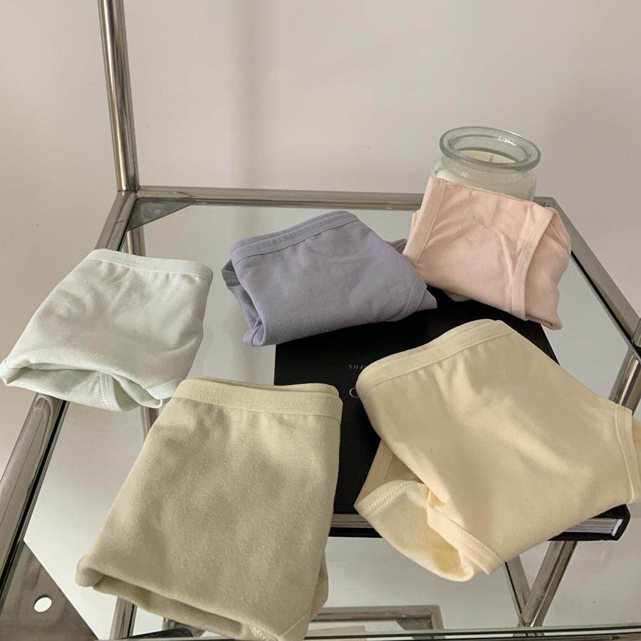 树懒少女简约纯色纯棉内裤女士中腰抗菌学生短裤透气全棉裆三角裤,淘宝优惠券,粉丝福利购,淘宝优惠卷