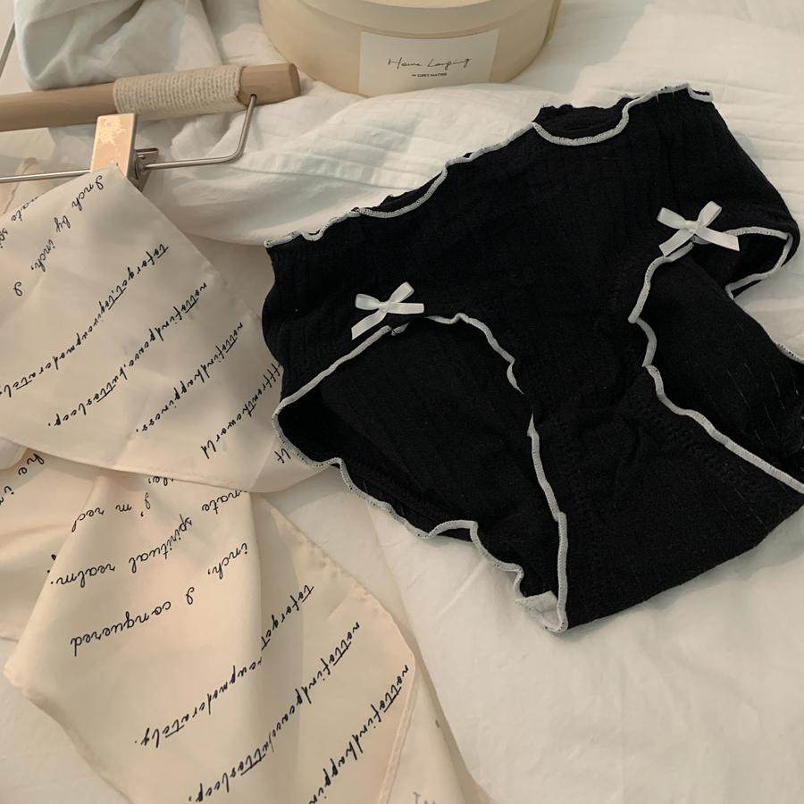 树懒少女日系纯欲风纯棉内裤女生中腰抗菌全棉裆短裤底裤三角裤头,淘宝优惠券,粉丝福利购,淘宝优惠卷