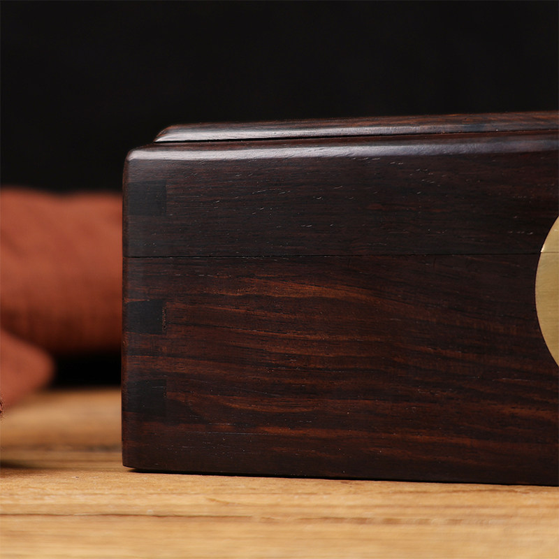 Chengshantang small exquisite mahogany jewelry box