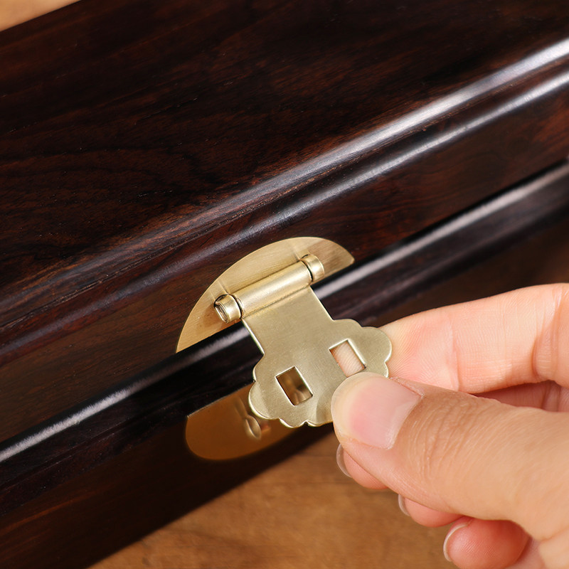 Chengshantang small exquisite mahogany jewelry box