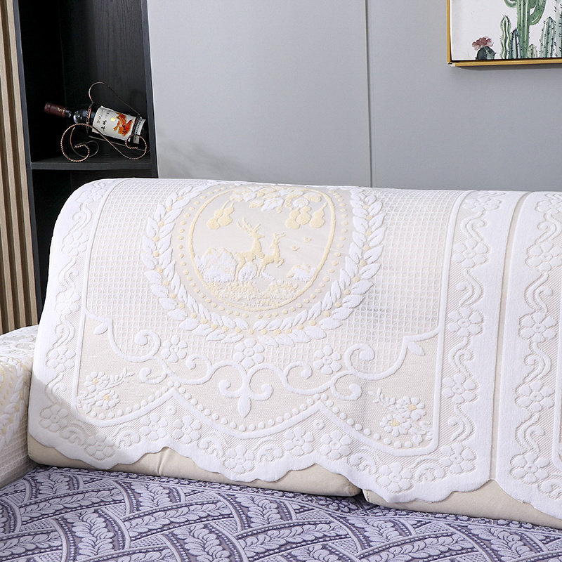 沙发后背靠巾蕾丝防滑扶手盖布四季通用沙发垫三角巾布艺套罩搭巾,淘宝优惠券,粉丝福利购,淘宝优惠卷