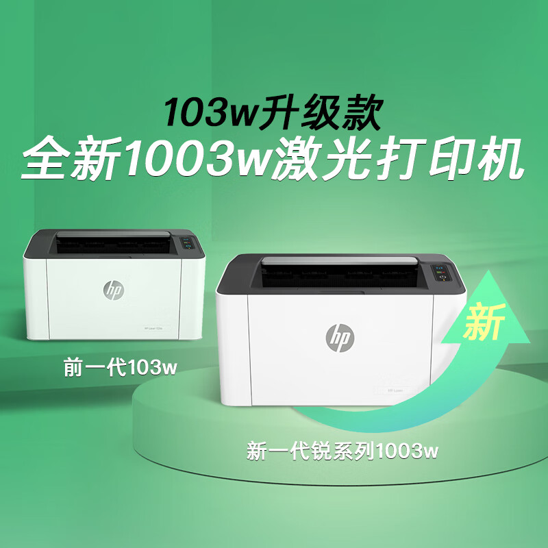 hp惠普1003w1008a208dw17w黑白激光打印机学生家用小型办公手机 - 图2