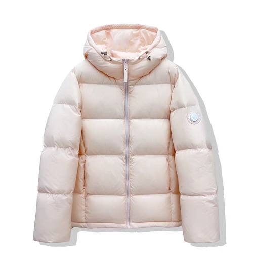 短款羽绒棉服2025冬新款小个子加厚保暖学生连帽休闲加热面包外套 - 图3