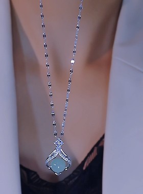 轻奢高级感气质小福袋项链女