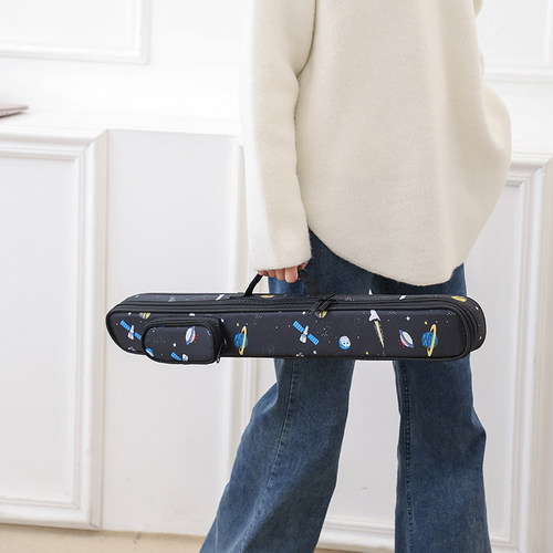 竹笛包学生笛子包2支装4支装加厚便携专用竹笛包笛子收纳包套袋子 - 图0