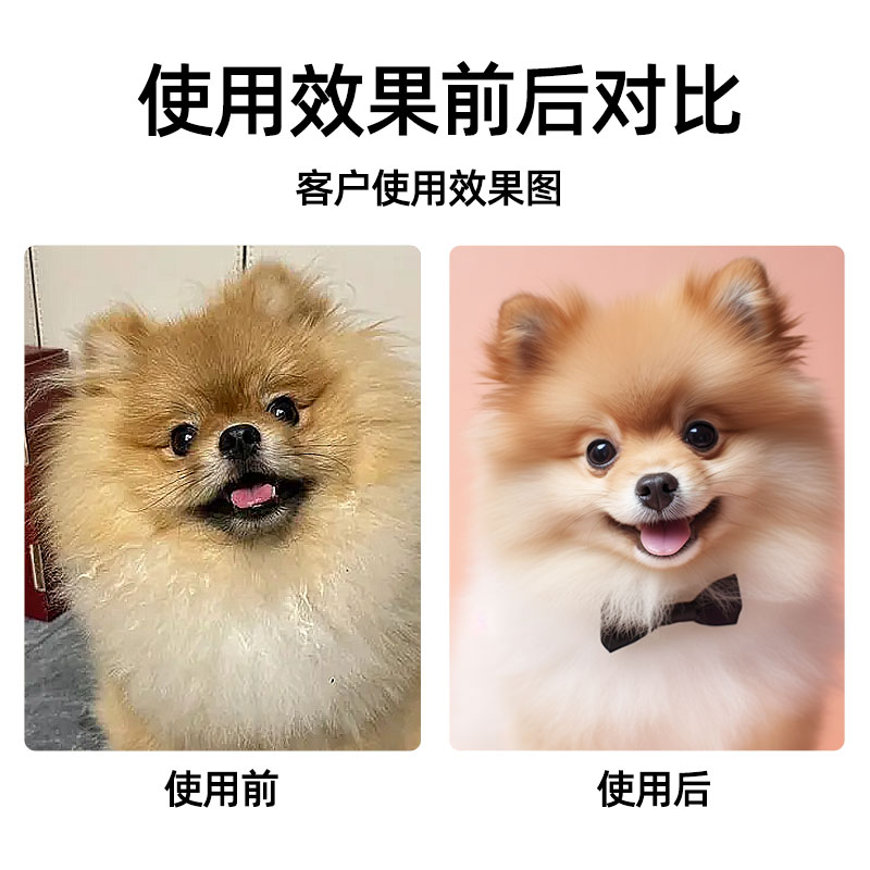 博美狗狗吹风梳毛一体机拉毛造型狗狗洗澡吹干神器小吹风机3c认证