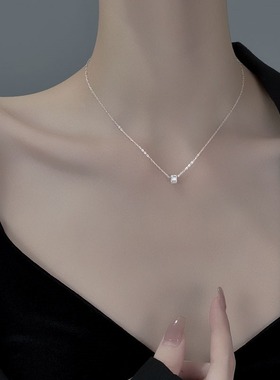 伊灿黑色小蛮腰项链女冷淡风小众