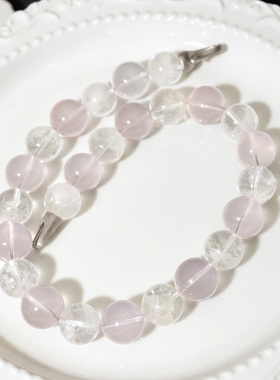 二梦三青【倪克斯与赫墨拉】原创小众水晶项链女白幽灵时尚百搭款