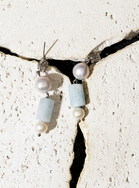 二梦三青【梦回奥斯曼】天然高级感手工饰品珍珠项链女时尚百搭款