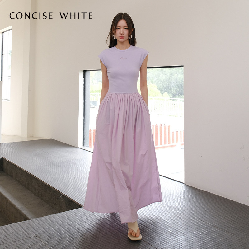  CONCISEWHITE连衣裙