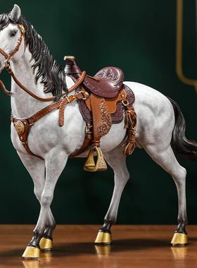 威弗列德办公室桌面装饰品马到成功乔迁开业礼品全铜神驹骏马摆件