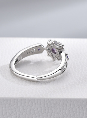 新款冰雪奇缘款安娜公主周边戒指