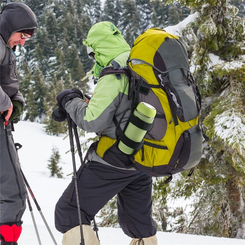 Дорожный регулируемый чайник, тактический защитный чехол, поясная сумка, термос, термочехол со стаканом
