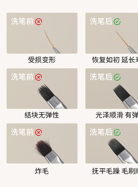 恩妮诗植物香氛美甲洗笔油工具