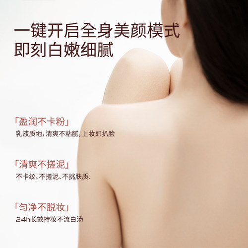 Inn防晒美白素颜霜防水防汗留香自然提亮全身滋润舒缓紧致礼物 - 图1