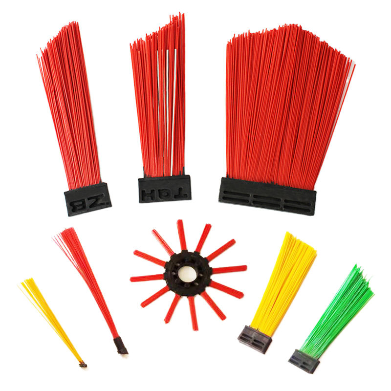 工厂直营 中联龙马扫路方块刷加钢丝扫把 环卫车清扫毛刷耐磨抗冻 - 图1