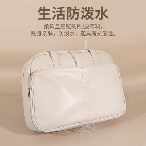 笔记本电脑包14寸女士单肩手提适用苹果联想MateBookpro13华为惠普pro15戴尔小米16防震减震高级感通勤ipad包 - 图2