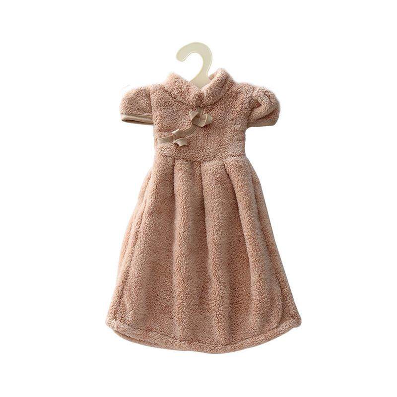 柔软亲肤珊瑚绒擦手巾厂家可爱加厚吸水裙子带衣架可挂擦爆款,淘宝优惠券,粉丝福利购,淘宝优惠卷