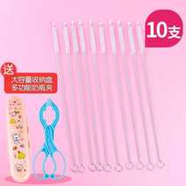 Middle and other professional school straws brush brushed cups pipe cleaning water children stainless D steel insulated cup countries with sub-kettle accessories 10