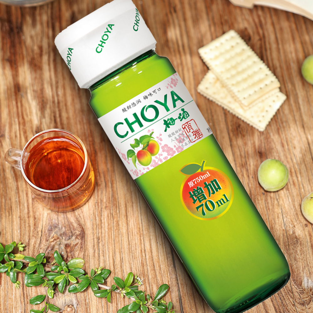 choya梅子酒俏雅梅酒日式梅子酒日本格酒黑糖梅酒正宗青梅酒820ml