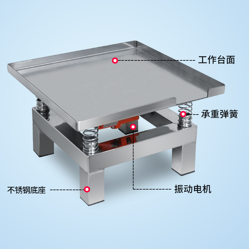 振动台砼小型混凝土震动台水泥砂浆试块振动平台不锈钢振动平台-图1