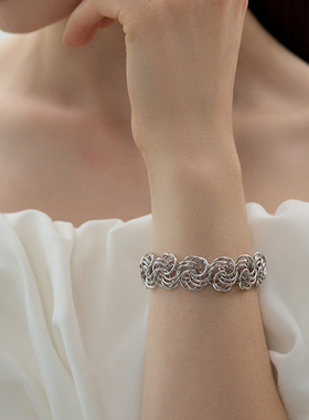 盐岛琼花系列花团手链