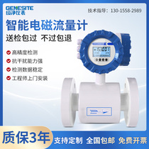 Sunet electromagnetic flow meter high-precision industrial sewage electroplating liquid slurry split electromagnetic cold heatmeter DN