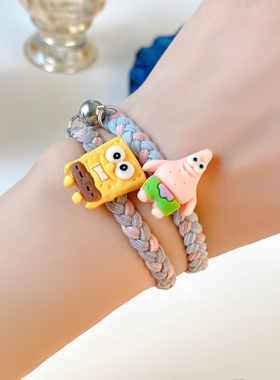 海绵宝宝派大星相吸磁铁手绳女