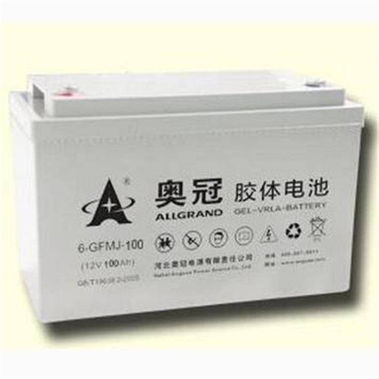 河北 铅酸蓄电池6-GFMJ-100  12V100ah太阳能胶体蓄电池 - 图1