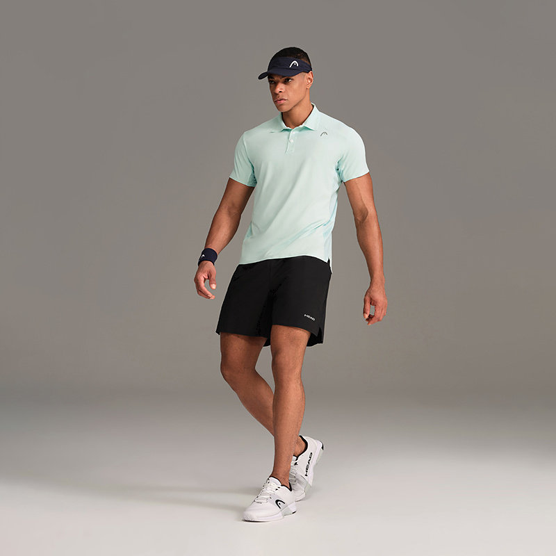 【松紧腰】HEAD海德运动网球裤夏季透气户外跑步五分短裤男