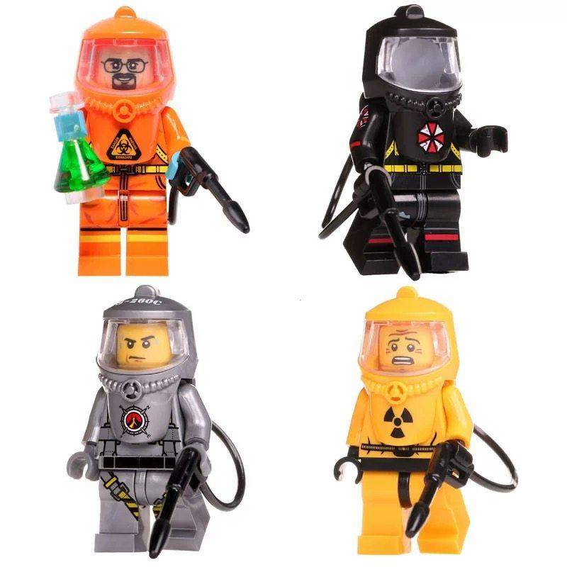 适用于乐高生化危机丧尸寂静岭食人花电锯人恐怖怪物僵尸积木人仔,淘宝优惠券,粉丝福利购,淘宝优惠卷