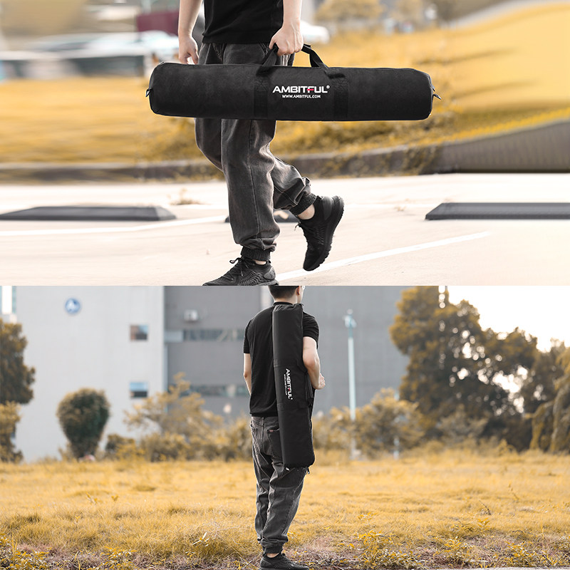 AMBITFUL志捷摄影三脚架包自由收纳加厚户外闪光灯单反灯架便携轨道包手机直播补光灯套装包拍摄相机包支架袋 - 图3