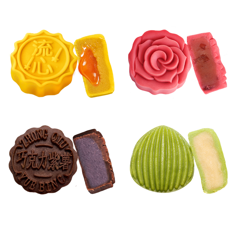 江南状元月饼散装礼盒装各种口味都有！