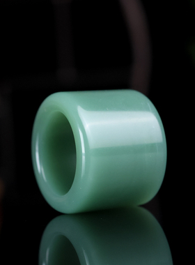 天然和田玉糖料扳指戒指男款复古宫廷大拇指指环玉戒指扳指