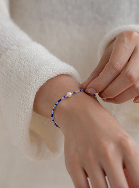 【秋冬特惠】天然天河石元素细小手链女生简约可爱手绳礼物精致