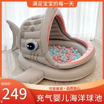 Home Swimming Pool Children Inflatable Baby Marine Ball Pool Rainbow Color Ball Baby Can Nibble Five Styles Optional